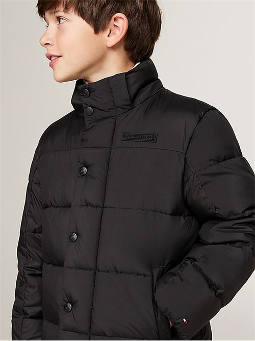 contrast padded jacket TOMMY HILFIGER | KB0KB09207BDS